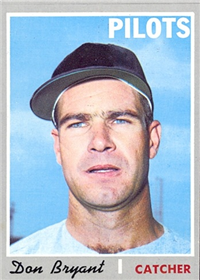 1970 Topps Baseball  Card #473  Don Bryant