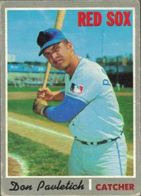 1970 Topps Baseball  Card #504  Don Pavletich
