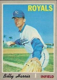 1970 Topps Baseball  Card #512  Billy Harris