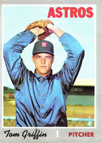 1970 Topps Baseball  Card #578  Tom Griffin
