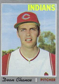 1970 Topps Baseball  Card #625  Dean Chance