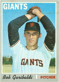 1970 Topps Baseball  Card #681  Bob Garibaldi