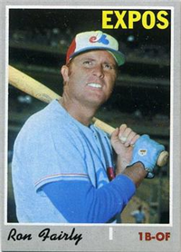 1970 Topps Baseball  Card #690  Ron Fairly