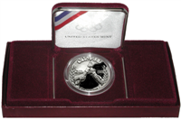 USA  1988-D Olympics Uncirculated Silver $1 Dollar Coin   (US Mint, 1988)