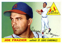 1955 Topps Baseball  Card #89  Joe Frazier