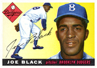 1955 Topps Baseball  Card #156  Joe Black