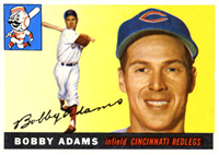 1955 Topps Baseball  Card #178  Bobby Adams