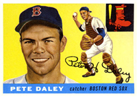 1955 Topps Baseball  Card #206  Pete Daley