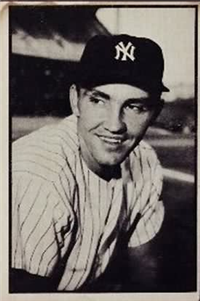 1953 Bowman Black and White Baseball Card  #45  Irv Noren