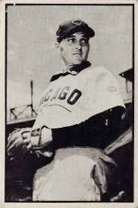1953 Bowman Black and White Baseball Card  #50  Dutch Leonard