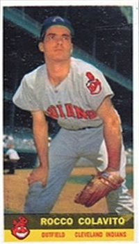 1959 Bazooka Baseball Card  #7  Rocky Colavito (SP)