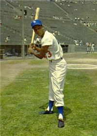 1959 Morrell Meats Dodgers Baseball  Card   Charlie Neal