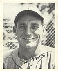 (R322)  1936 Goudey Big League  Baseball Card  #21  Pepper Martin