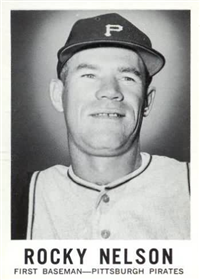 1960 Leaf Baseball Card  #127  Rocky Nelson