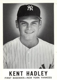 1960 Leaf Baseball Card  #135  Kent Hadley