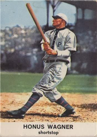 1961 Golden Press Baseball Card  #32  Honus Wagner  (Hall of Fame)