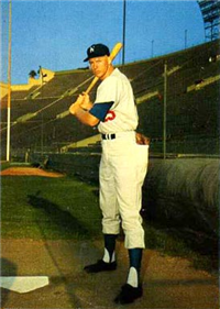 1961 Morrell Meats Dodgers Baseball Card  #3  Frank Howard