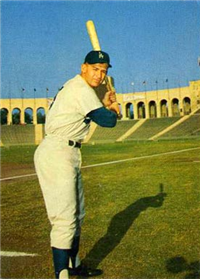 1961 Morrell Meats Dodgers Baseball Card  #5  Norm Larker
