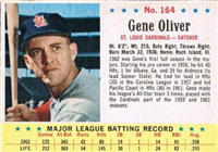 1963 Post Cereal Baseball Card  #164  Gene Oliver