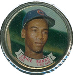 1964 Topps Baseball Coin  #42  Ernie Banks HOF)