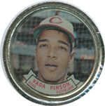 1964 Topps Baseball Coin  #45  Vada Pinson