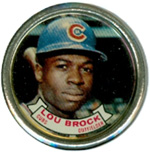1964 Topps Baseball Coin  #97  Lou Brock  (Hall of Fame)