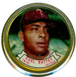 1964 Topps Baseball Coin  #101  Earl Battery