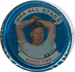 1964 Topps Baseball Coin  #139  Whitey Ford (All-Star)  (Hall of Fame)
