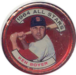 1964 Topps Baseball Coin  #145  Ken Boyer (All-Star)