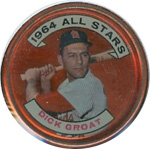 1964 Topps Baseball Coin  #147  Dick Groat (All-Star)