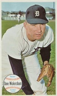 1964 Topps Giants Baseball Card  #35  Dave Wickersham