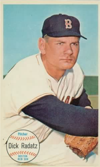 1964 Topps Giants Baseball Card  #40  Dick Radatz
