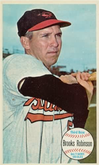 1964 Topps Giants Baseball Card  #50  Brooks Robinson  (Hall of Fame)