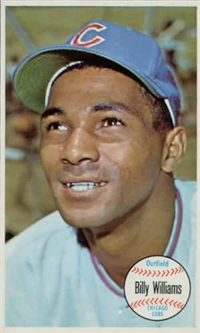 1964 Topps Giants Baseball Card  #52  Billy Williams  (Hall of Fame)