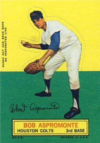 1964 Topps Stand-Up  Baseball Card   Bob Aspromonte