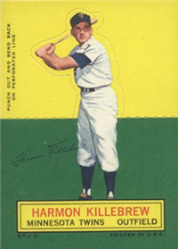 1964 Topps Stand-Up  Baseball Card   Harmon Killebrew  (Hall of Fame)