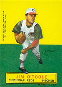 1964 Topps Stand-Up  Baseball Card   Jim O'Toole