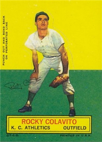 1964 Topps Stand-Up  Baseball Card   Rocky Colavito