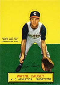 1964 Topps Stand-Up  Baseball Card   Wayne Causey