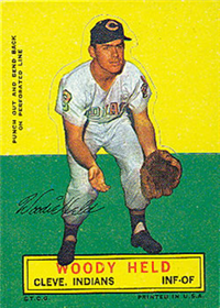 1964 Topps Stand-Up  Baseball Card   Woody Held