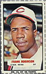 1965 Bazooka Baseball Card  #31  Frank Robinson  (Hall of Fame)