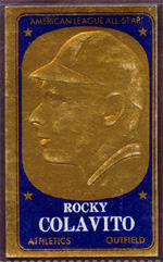 1965 Topps Embossed Baseball Card  #46  Rocky Colavito