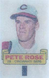 1966 Topps Rub-Offs  Baseball Card   Pete Rose