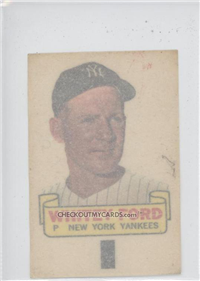 1966 Topps Rub-Offs  Baseball Card   Whitey Ford  (Hall of Fame)