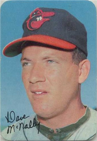 1969 Topps Super Baseball Card  #1  Dave McNally