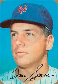 1969 Topps Super Baseball Card  #52  Tom Seaver  (Hall of Fame)