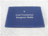 Jimmy Carter Gold Presidential Inaugural Medal  (Danbury Mint, 1977)