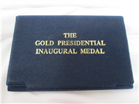 The Gold Presidential Inaugural Medal  (Lincoln Mint, 1977)
