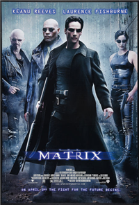 THE MATRIX American One Sheet   (Silver Pictures, 1999)