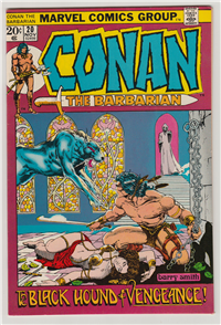 CONAN THE BARBARIAN  #20     (Marvel, 1972)